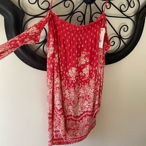 Billabong Strapless/ Separate sleeves Mini Dress